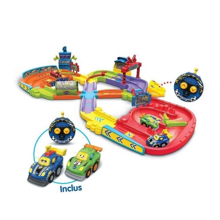 VTECH TUT TUT BOLIDES - MON PREMIER CIRCUIT TÉLÉCOMMANDÉ (+ SIMON SUPER CHAMPION / LÉO BOLIDE TURBO) VTECH TUT TUT BOLIDES - MON PREMIER CIRCUIT TÉLÉCOMMANDÉ (+ SIMON SUPER CHAMPION / LÉO BOLIDE TURBO)