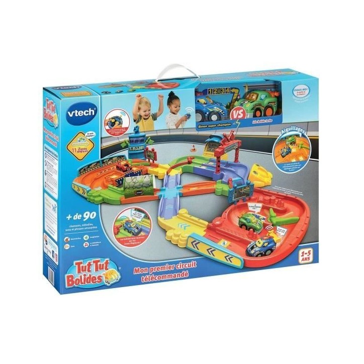 VTECH TUT TUT BOLIDES - MON PREMIER CIRCUIT TÉLÉCOMMANDÉ (+ SIMON SUPER CHAMPION / LÉO BOLIDE TURBO) VTECH TUT TUT BOLIDES - MON PREMIER CIRCUIT TÉLÉCOMMANDÉ (+ SIMON SUPER CHAMPION / LÉO BOLIDE TURBO)
