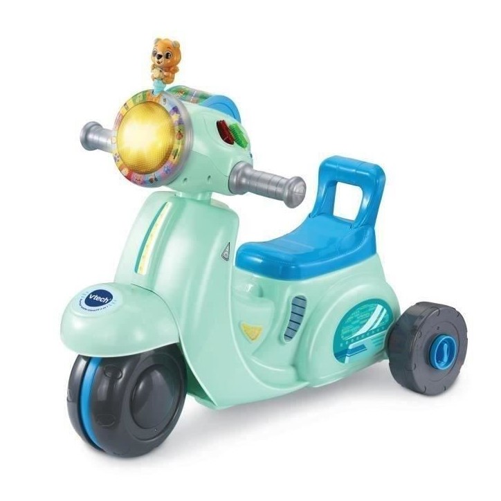 VTECH PORTEUR SCOOTER INTERACTIF 3 EN 1