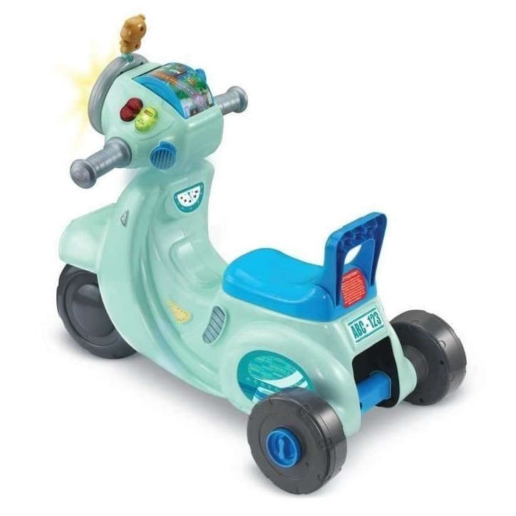 VTECH PORTEUR SCOOTER INTERACTIF 3 EN 1