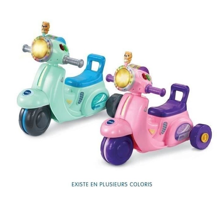 VTECH PORTEUR SCOOTER INTERACTIF 3 EN 1