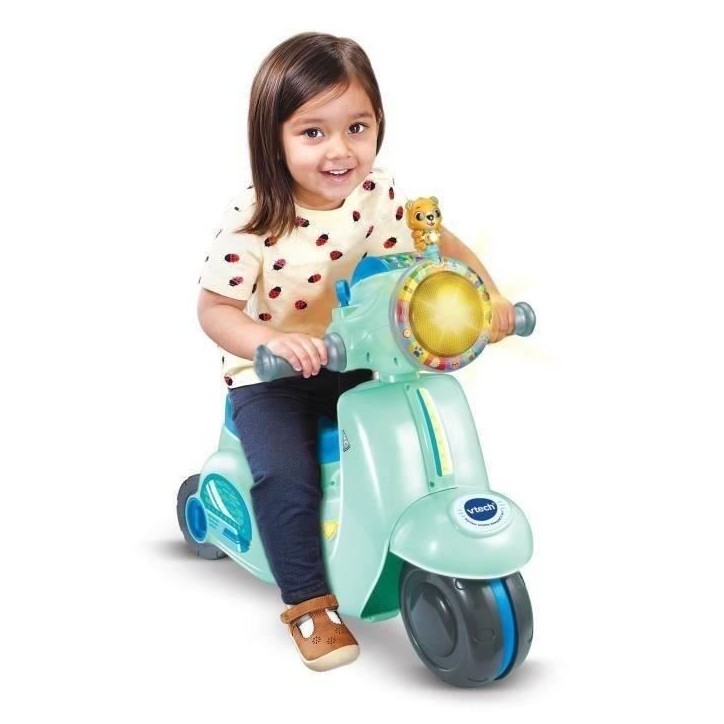 VTECH PORTEUR SCOOTER INTERACTIF 3 EN 1