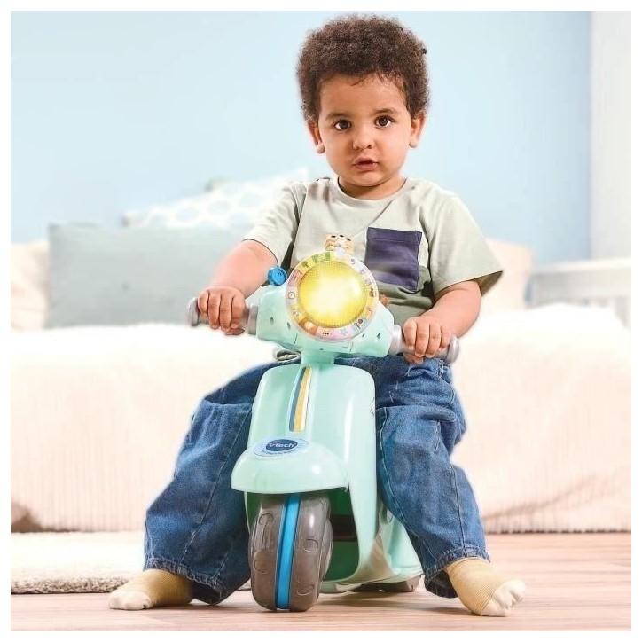 VTECH PORTEUR SCOOTER INTERACTIF 3 EN 1