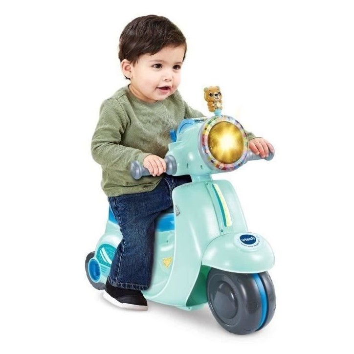 VTECH PORTEUR SCOOTER INTERACTIF 3 EN 1