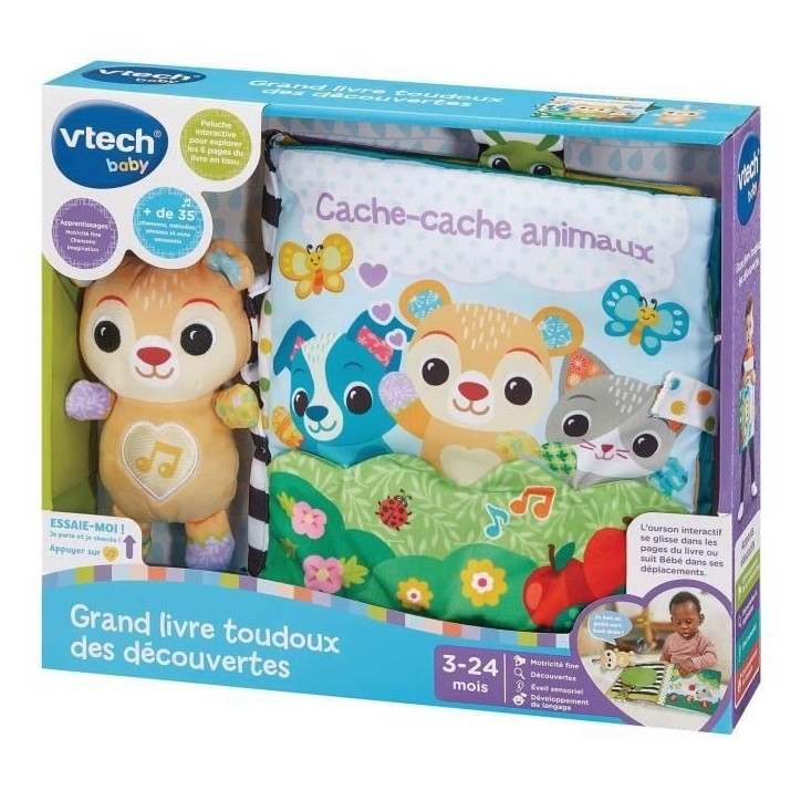 VTECH GRAND LIVRE TOUDOUX DES DÉCOUVERTES
