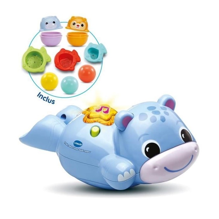 VTECH THÉO, MON HIPPO BÉBÉ NAGEUR VTECH THÉO, MON HIPPO BÉBÉ NAGEUR