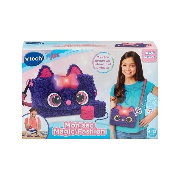 VTECH KID'COUTURE - MON SAC MAGIC'FASHION (CHAT) VTECH KID'COUTURE - MON SAC MAGIC'FASHION (CHAT)