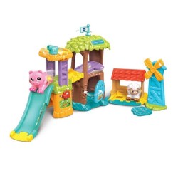 VTECH - TUT TUT ANIMO BISOUS - SUPER MAISON TOBOGGAN (+ VIOLETTE, LA V