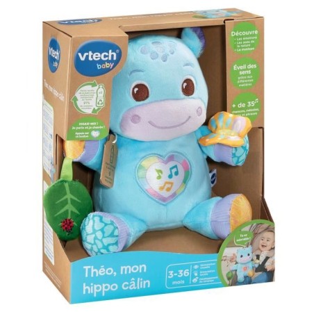 VTECH THÉO, MON HIPPO CALIN (BOUTEILLES PLASTIQUE RECYCLÉES).