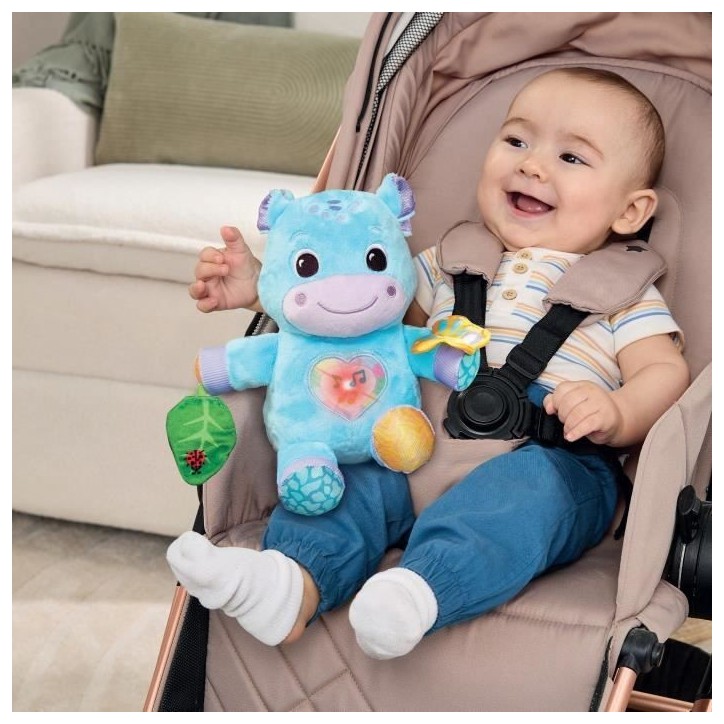 VTECH THÉO, MON HIPPO CALIN (BOUTEILLES PLASTIQUE RECYCLÉES). VTECH THÉO, MON HIPPO CALIN (BOUTEILLES PLASTIQUE RECYCLÉES).
