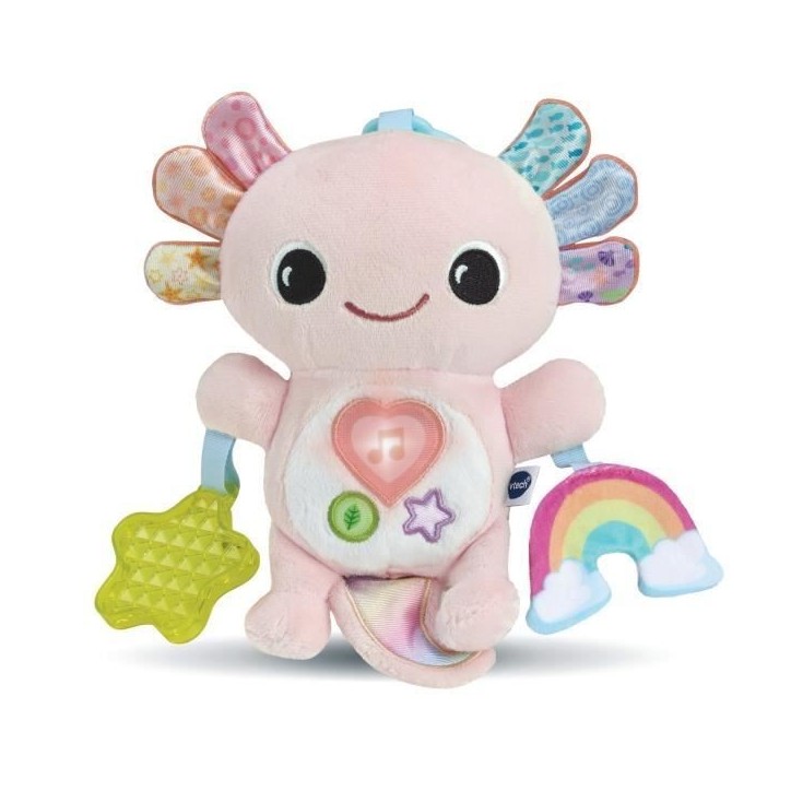 VTECH ELIOTT, BEBE AXOLOTL MUSICAL (BOUTEILLES PLASTIQUE RECYCLÉES) VTECH ELIOTT, BEBE AXOLOTL MUSICAL (BOUTEILLES PLASTIQUE RECYCLÉES)