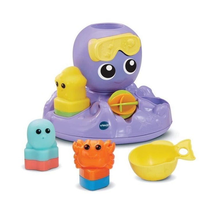VTECH JULIE, MA PIEUVRE TOUPIE DE BAIN
