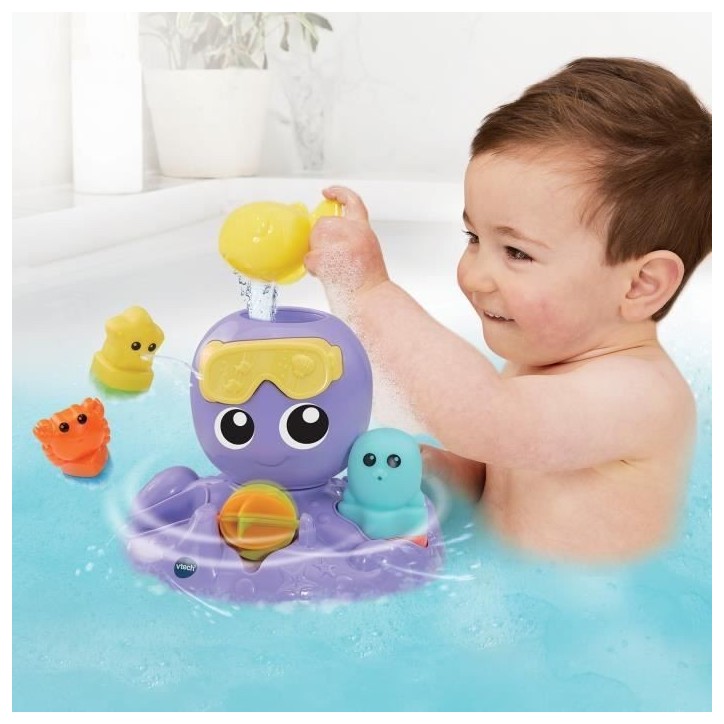 VTECH JULIE, MA PIEUVRE TOUPIE DE BAIN