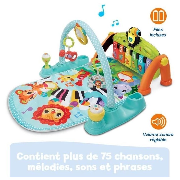 VTECH BABY - TAPIS TAP TAP PIANO ÉVOLUTIF - Multicolore