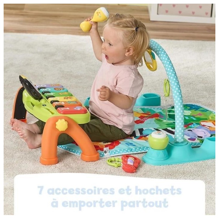 VTECH BABY - TAPIS TAP TAP PIANO ÉVOLUTIF - Multicolore