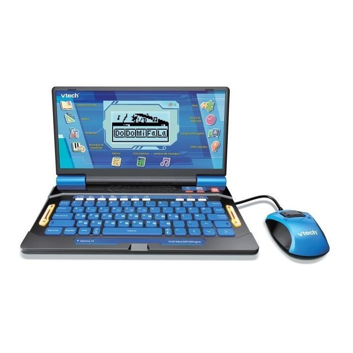 VTECH - GENIUS XL ORDI ÉDUCATIF BILINGUE - Bleu