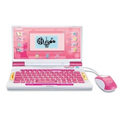 VTECH - GENIUS XL ORDI ÉDUCATIF BILINGUE ROSE - Rose