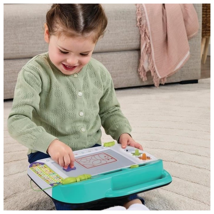 VTECH - MON ARDOISE INTERACTIVE APPRENTI ÉCRITURE - Multicolore VTECH - MON ARDOISE INTERACTIVE APPRENTI ÉCRITURE - Multicolore