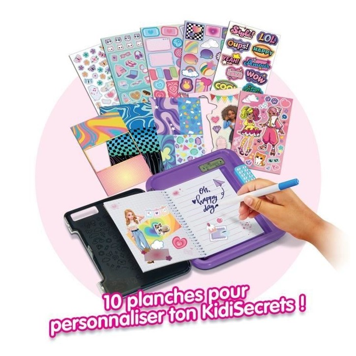 KIDISECRETS 365 - MON JOURNAL INTIME VOCAL (NOIR) KIDISECRETS 365 - MON JOURNAL INTIME VOCAL (NOIR)