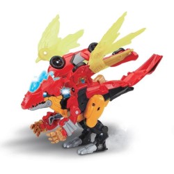 VTECH - SWITCH & GO DINOS COMBO - DRAGOREX, LE MÉGA DRAGON 2 EN 1 - M