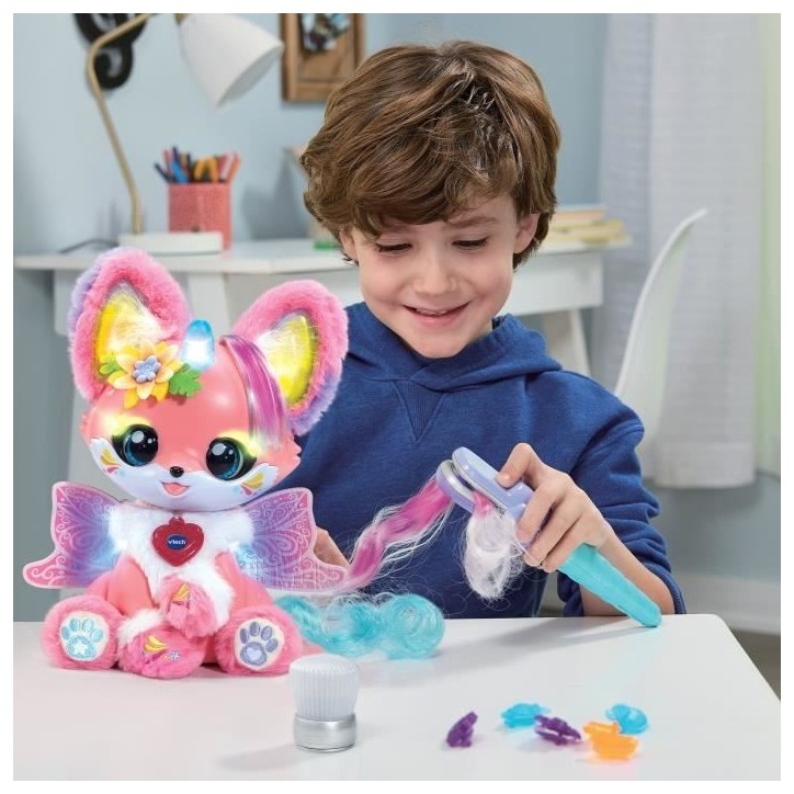VTECH - LILI BEAUTY - COIFFURE ET MAQUILLAGE MAGIQUES - Rose VTECH - LILI BEAUTY - COIFFURE ET MAQUILLAGE MAGIQUES - Rose