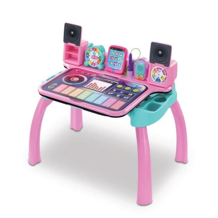 VTECH - MAGIBUREAU INTERACTIF ET MUSICAL 6 EN 1 ROSE - Rose VTECH - MAGIBUREAU INTERACTIF ET MUSICAL 6 EN 1 ROSE - Rose