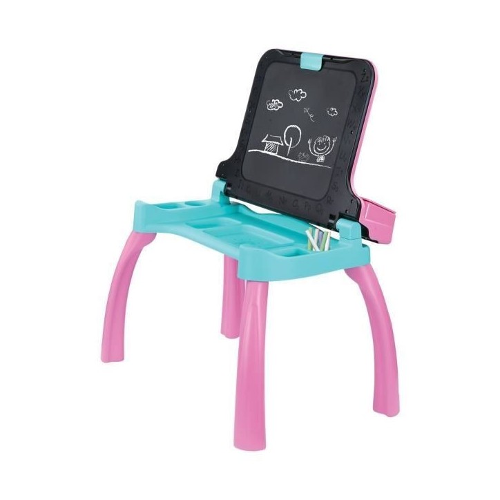 VTECH - MAGIBUREAU INTERACTIF ET MUSICAL 6 EN 1 ROSE - Rose VTECH - MAGIBUREAU INTERACTIF ET MUSICAL 6 EN 1 ROSE - Rose
