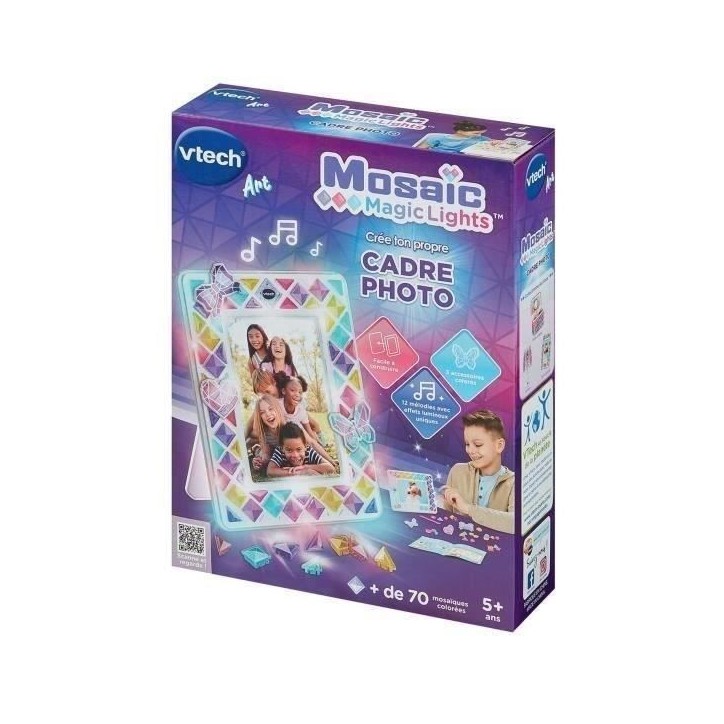 VTECH - MOSAIC MAGIC LIGHTS- CADRE PHOTO - Multicolore VTECH - MOSAIC MAGIC LIGHTS- CADRE PHOTO - Multicolore