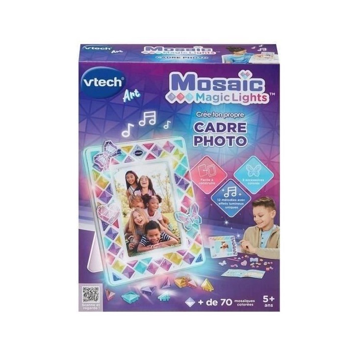 VTECH - MOSAIC MAGIC LIGHTS- CADRE PHOTO - Multicolore VTECH - MOSAIC MAGIC LIGHTS- CADRE PHOTO - Multicolore