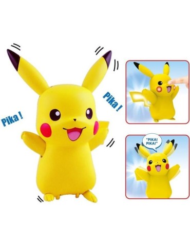 Jeu interactif My Partner Pikachu de BANDAI - 10 cm - Pour enfant a partir de 4 ans