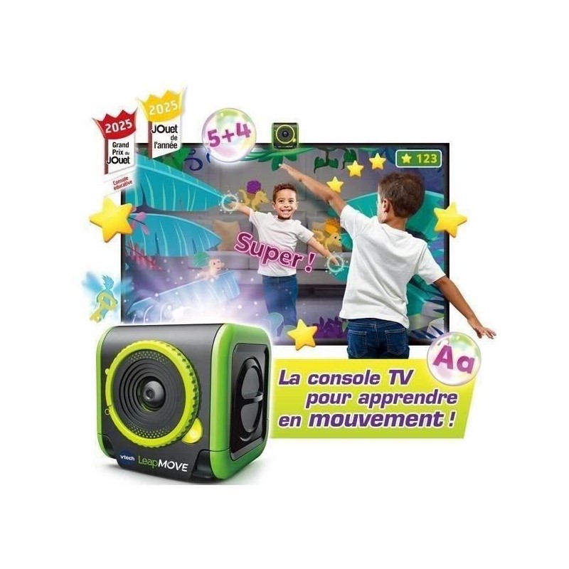 VTECH CONSOLE TV LEAPMOVE, Console éducative, Pas besoin de manette, VTECH CONSOLE TV LEAPMOVE, Console éducative, Pas besoin de manette,