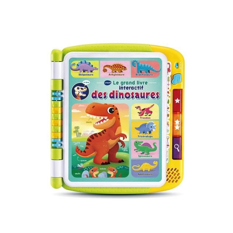 VTECH LE GRAND LIVRE INTERACTIF DES DINOSAURES VTECH LE GRAND LIVRE INTERACTIF DES DINOSAURES