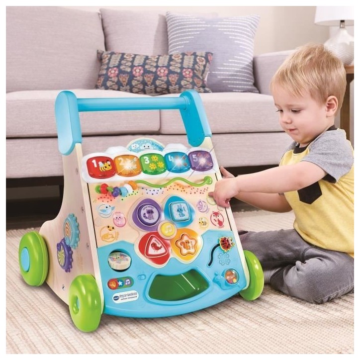 VTECH SUPER TROTTEUR NATURE INTERACTIF (JOUET AVEC PARTIE BOIS CERTIFIE FSC) VTECH SUPER TROTTEUR NATURE INTERACTIF (JOUET AVEC PARTIE BOIS CERTIFIE FSC)