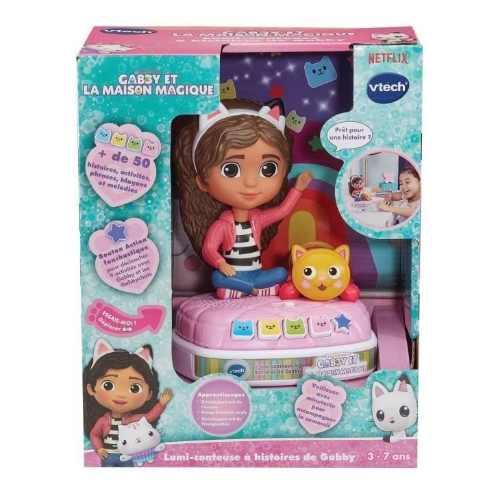 VTECH GABBY ET LA MAISON MAGIQUE - LUMI-CONTEUSE A HISTOIRES DE GABBY VTECH GABBY ET LA MAISON MAGIQUE - LUMI-CONTEUSE A HISTOIRES DE GABBY