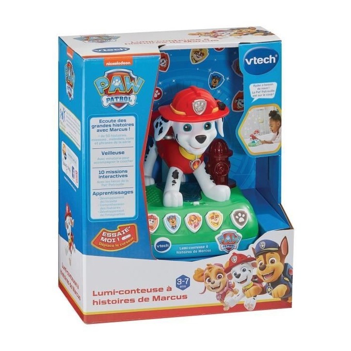 VTECH PAT PATROUILLE - LUMI-CONTEUSE A HISTOIRES DE MARCUS VTECH PAT PATROUILLE - LUMI-CONTEUSE A HISTOIRES DE MARCUS