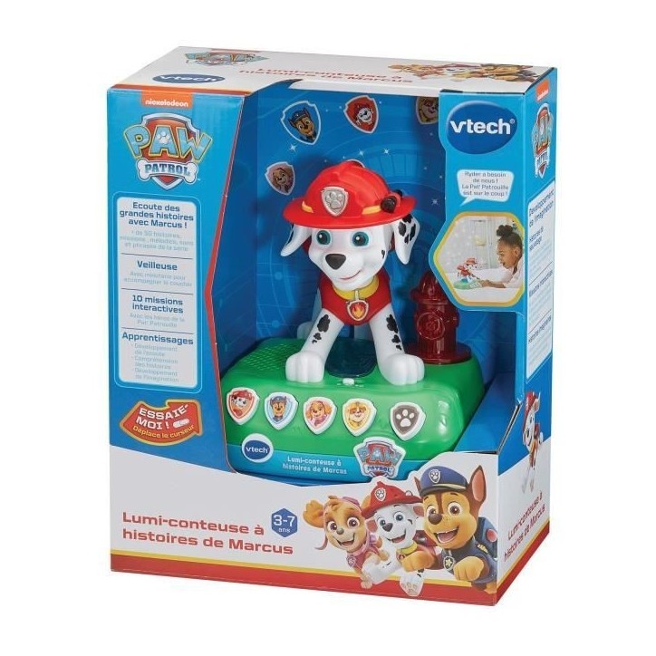 VTECH PAT PATROUILLE - LUMI-CONTEUSE A HISTOIRES DE MARCUS VTECH PAT PATROUILLE - LUMI-CONTEUSE A HISTOIRES DE MARCUS