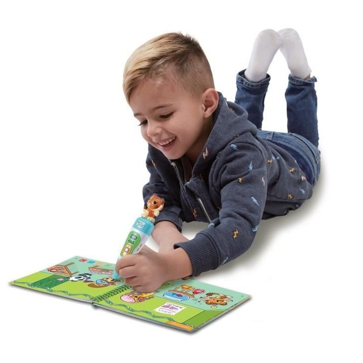 VTECH - MAGIBOOK STORY'FRIENDS - STARTER PACK (2 LIVRES INCLUS DONT JE DÉCOUVRE L'ÉCOLE MATERNELLE ) - Multicolore