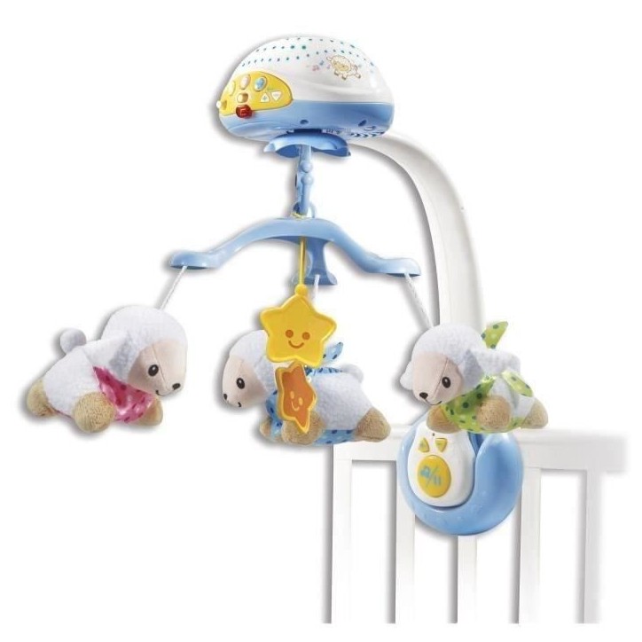 VTECH - Vtech Baby - Mobile Lumi Mobile Compte-Moutons Bleu VTECH - Vtech Baby - Mobile Lumi Mobile Compte-Moutons Bleu