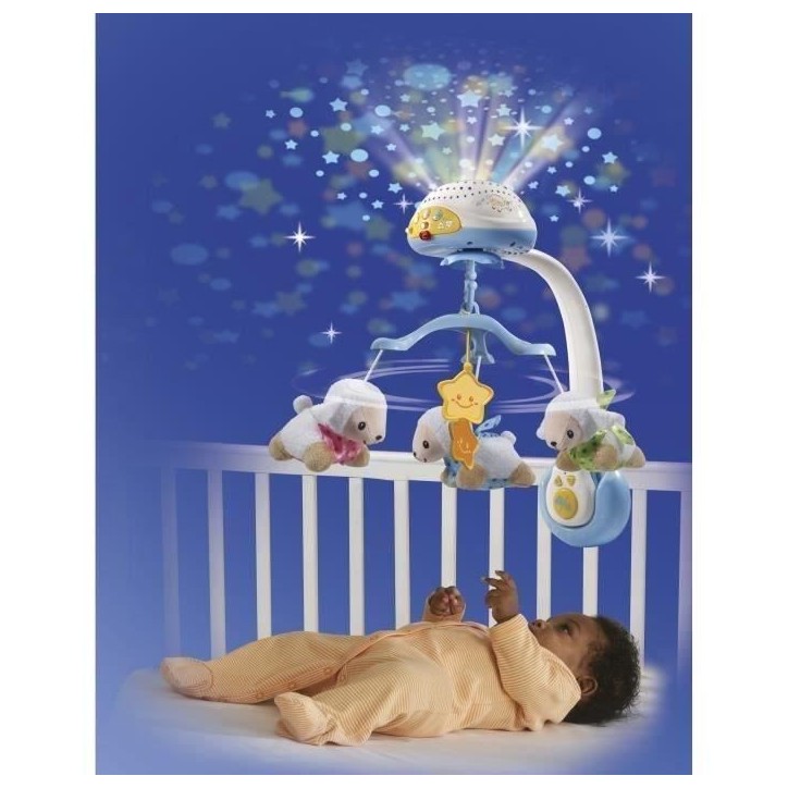 VTECH - Vtech Baby - Mobile Lumi Mobile Compte-Moutons Bleu VTECH - Vtech Baby - Mobile Lumi Mobile Compte-Moutons Bleu