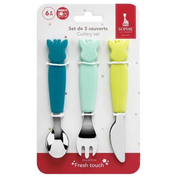 Couverts - SOPHIE LA GIRAFE - Silicone