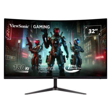 Ecran PC Gamer Incurvé - VIEWSONIC - 32 - FHD - 180Hz - Dalle VA - 1m