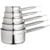 ARTHUR MARTIN Set de de 5 Casseroles - Acier inoxydable - Intérieur s