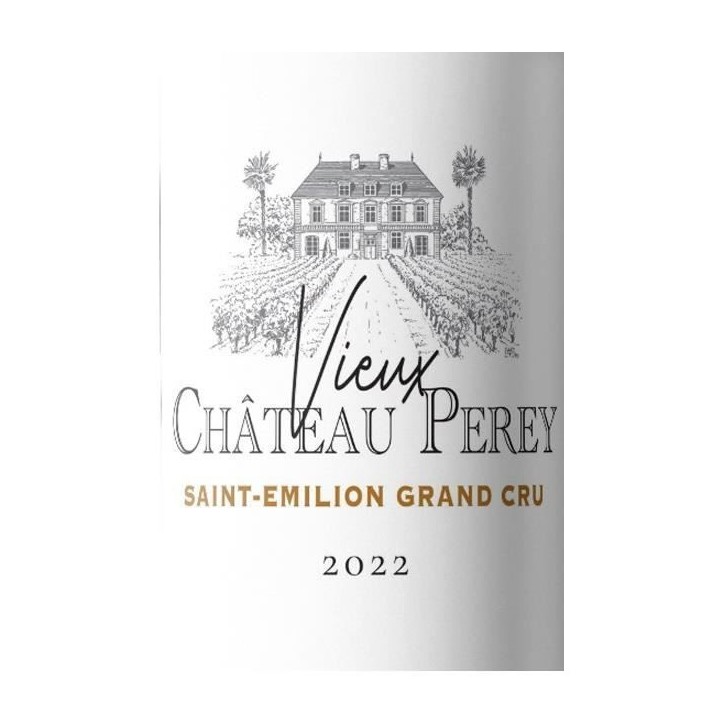 Vieux Château Perey 2022 Saint-Emilion Grand Cru - Vin rouge de Bordeaux