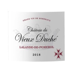 Château Du Vieux Duché 2018 Lalande-de-Pomerol - Vin rouge de Bordea