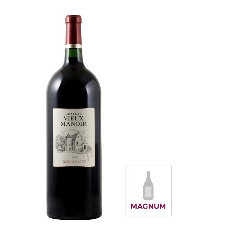 Magnum Châteaux Vieux Manoir 2020 Bordeaux - Vin rouge de Bordeaux