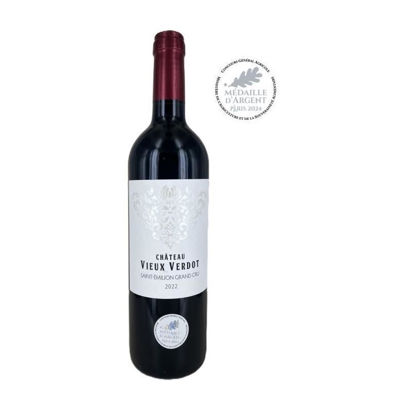 Château Vieux Verdot 2022 Saint-Emilion Grand Cru - Vin rouge de Bord Château Vieux Verdot 2022 Saint-Emilion Grand Cru - Vin rouge de Bord