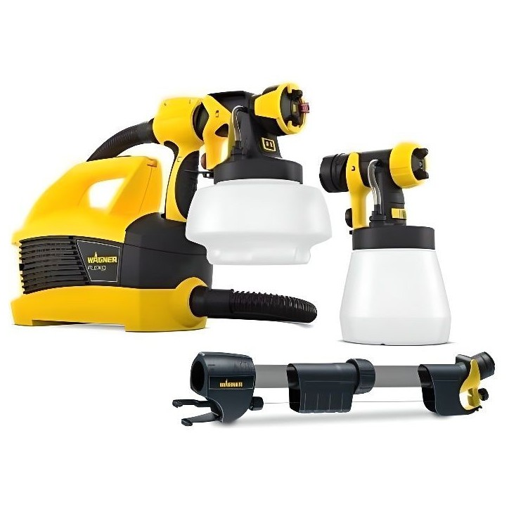 Pistolet peinture basse pression universel WAGNER Sprayer W690 - pour murs, plafonds, laques et lasures Pistolet peinture basse pression universel WAGNER Sprayer W690 - pour murs, plafonds, laques et lasures