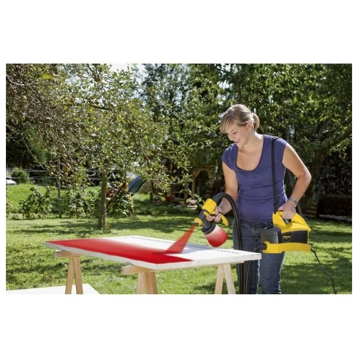 Pistolet peinture basse pression universel WAGNER Sprayer W690 - pour murs, plafonds, laques et lasures Pistolet peinture basse pression universel WAGNER Sprayer W690 - pour murs, plafonds, laques et lasures