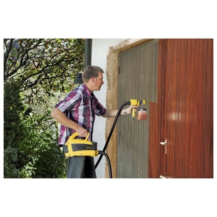 Pistolet peinture basse pression universel WAGNER Sprayer W690 - pour murs, plafonds, laques et lasures Pistolet peinture basse pression universel WAGNER Sprayer W690 - pour murs, plafonds, laques et lasures