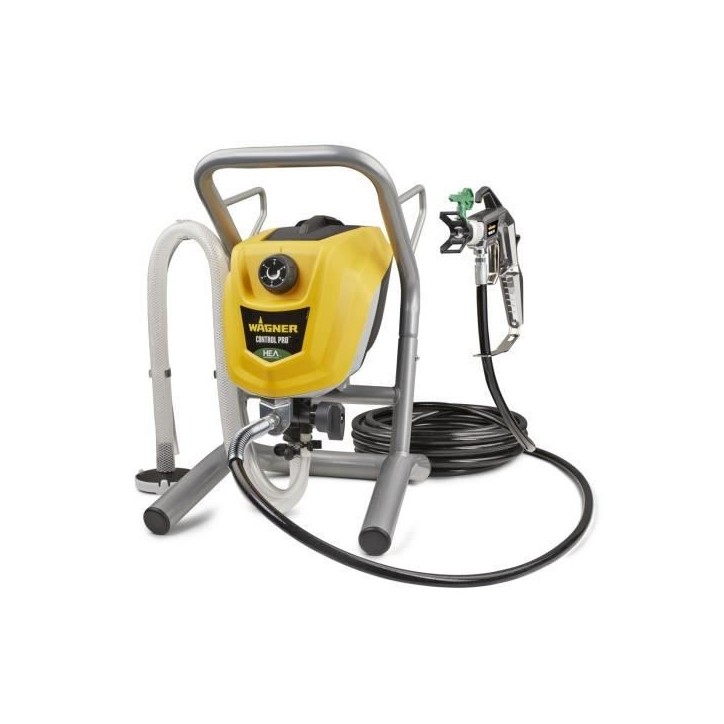 Wagner Airless HEA Control Pro 250M Pistolet a peinture Airless + 2 buses + rallonge